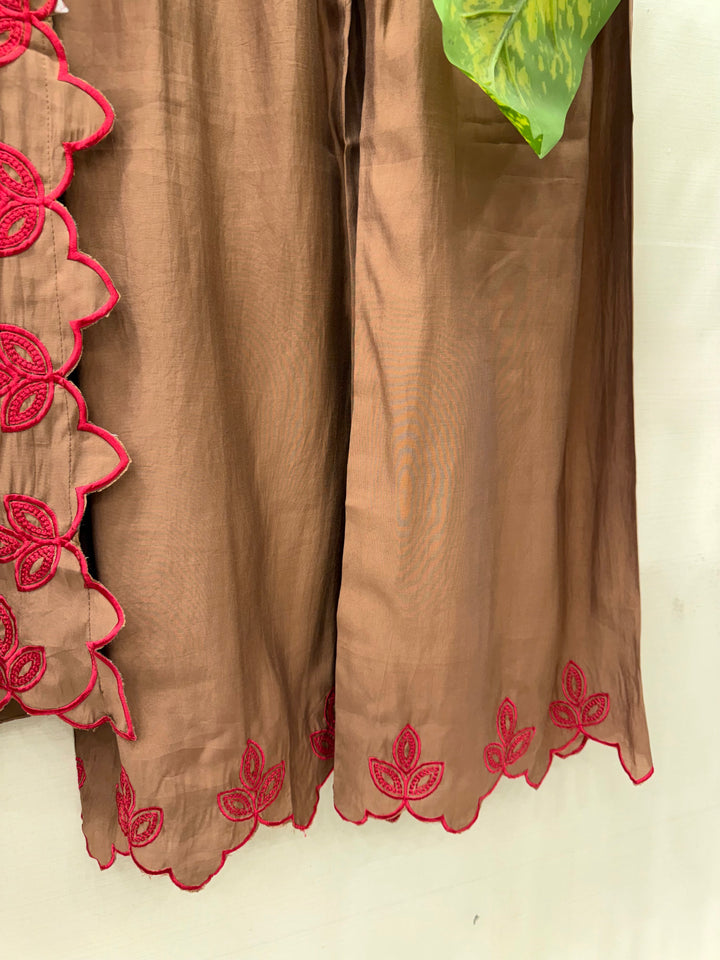 Bow Embroidered Suits