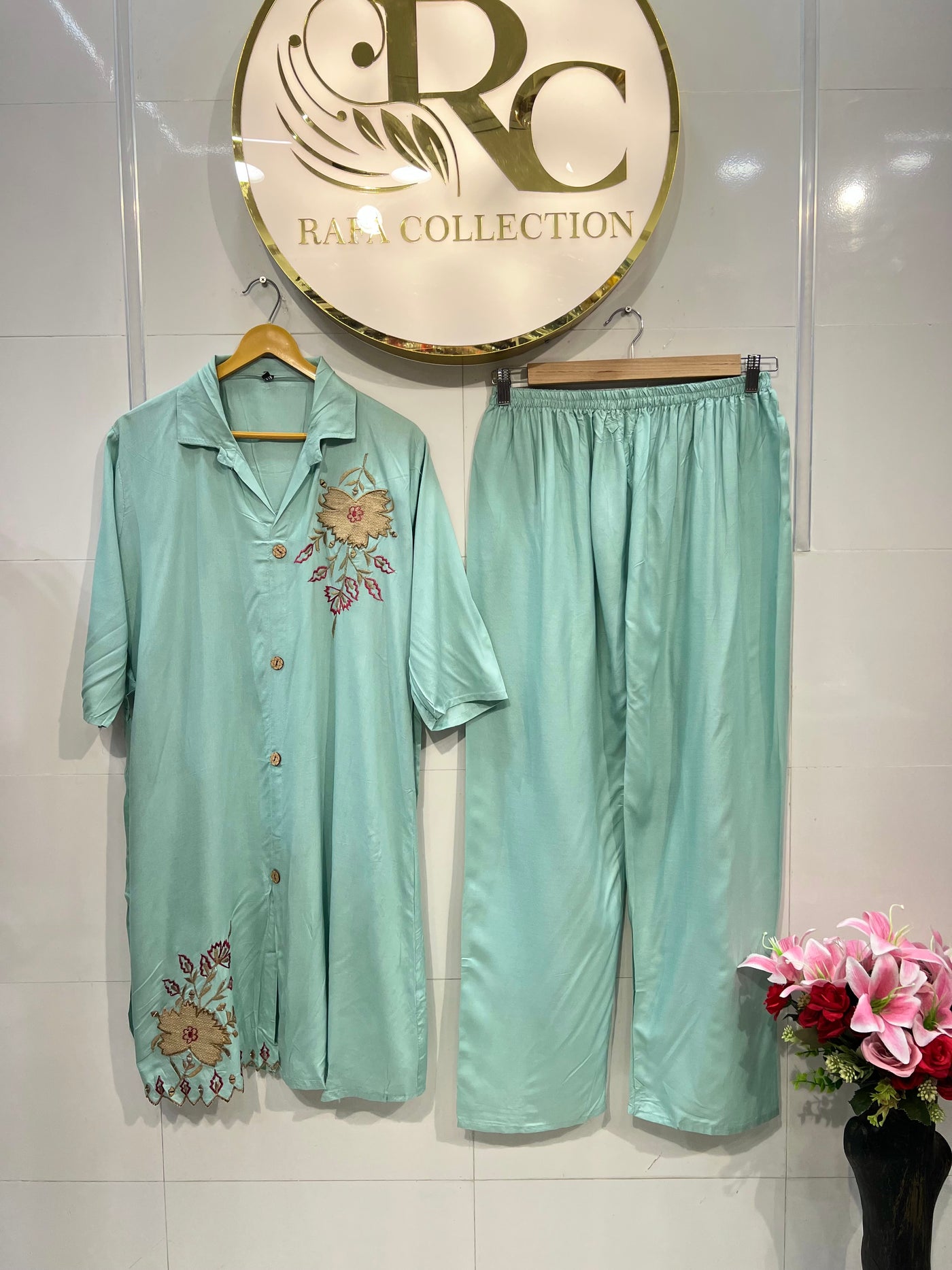 Embroidery Co-Ord Set 2175