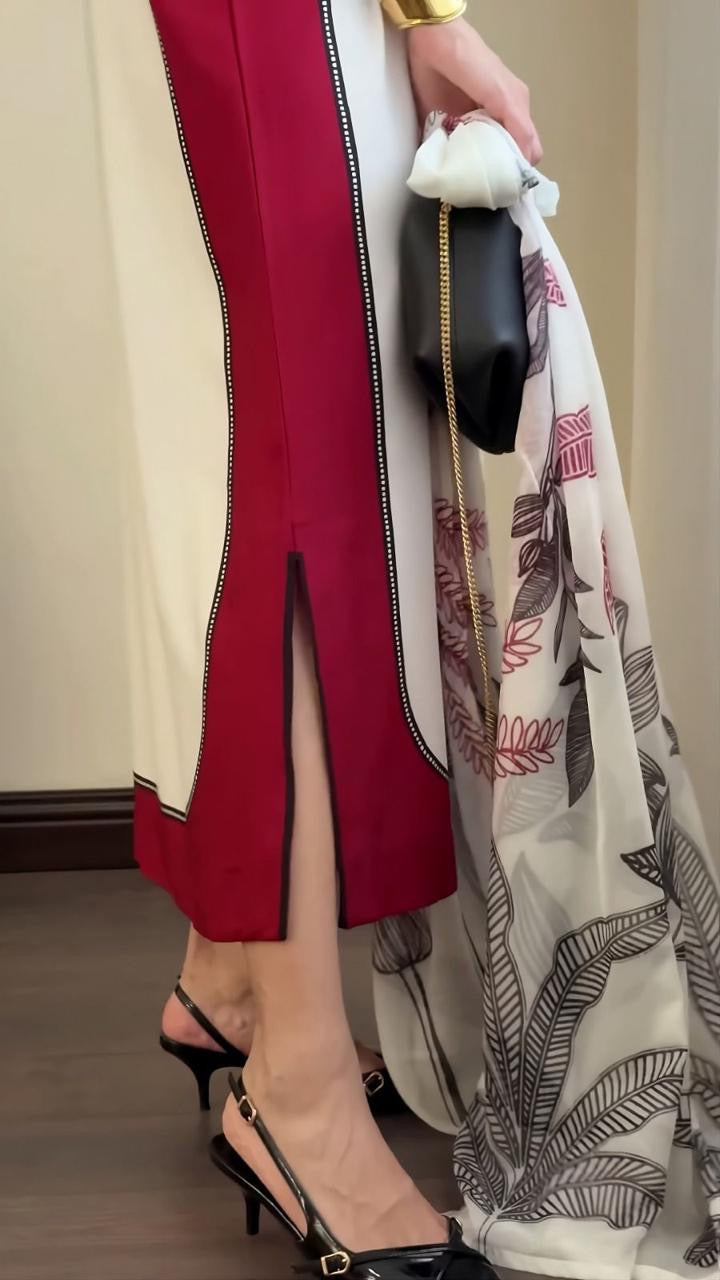 Viral Pakistani kaftan sets 2748