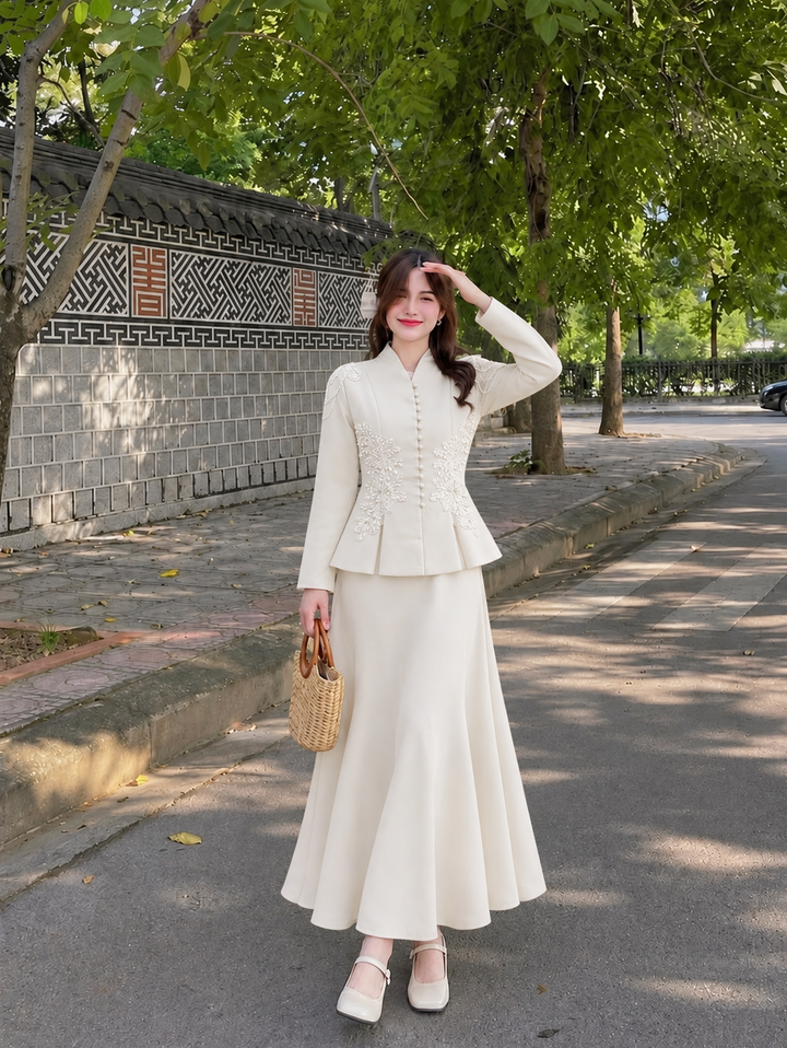 Trendy Korean Skirt sets