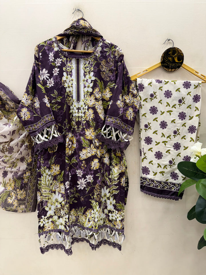 Cotton ready to wear suits