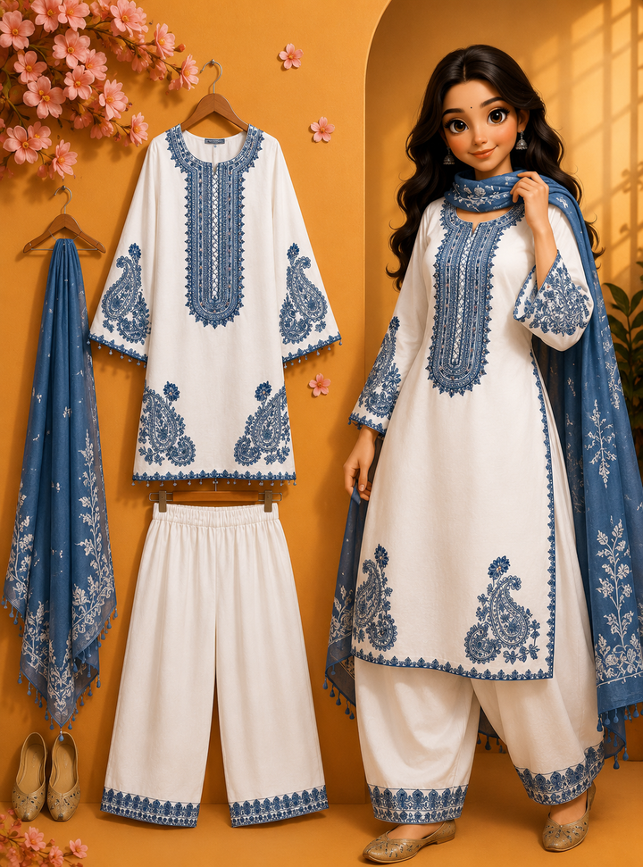 Shimmer Organza suits