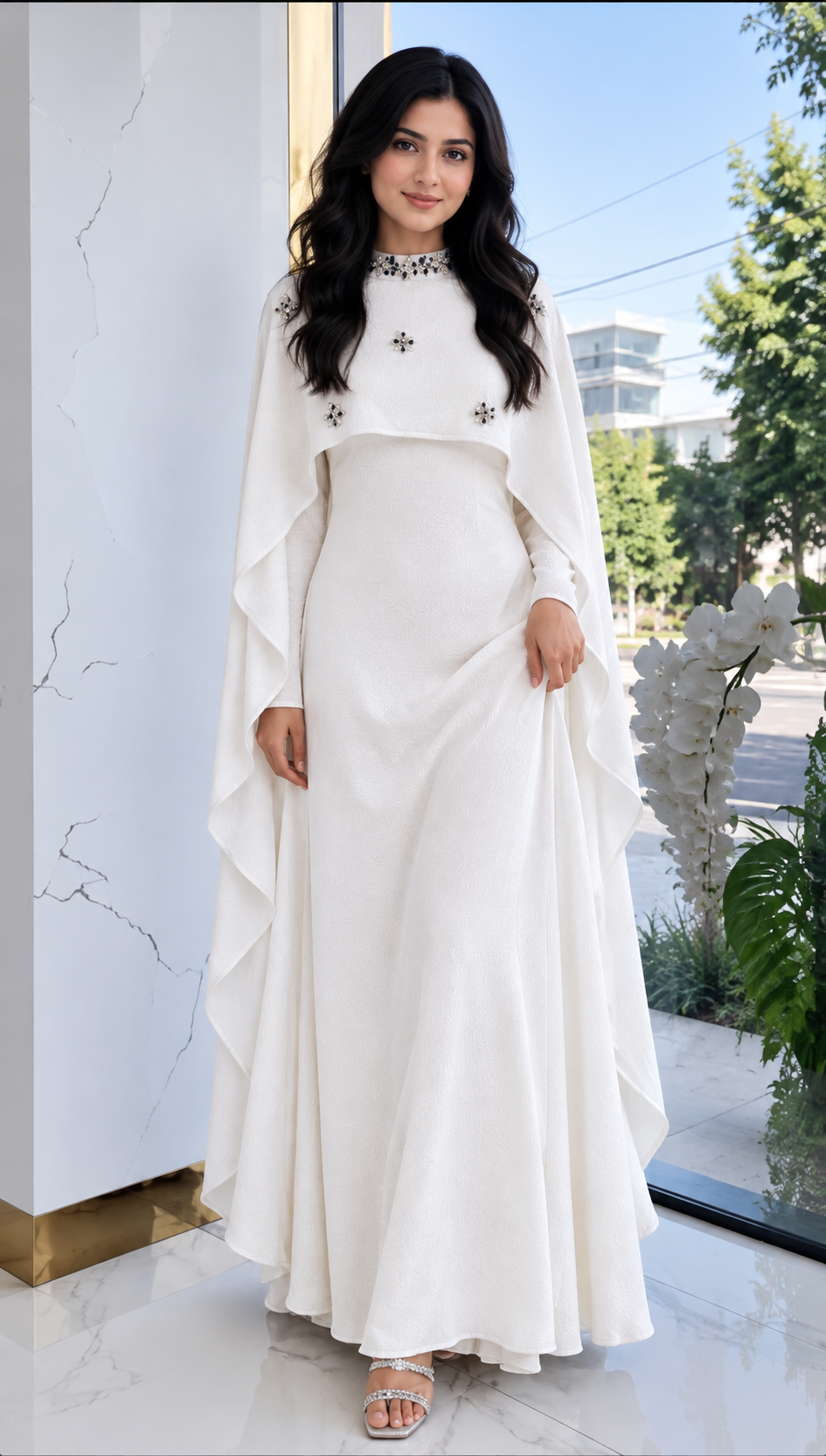 Arabic Cape Gown