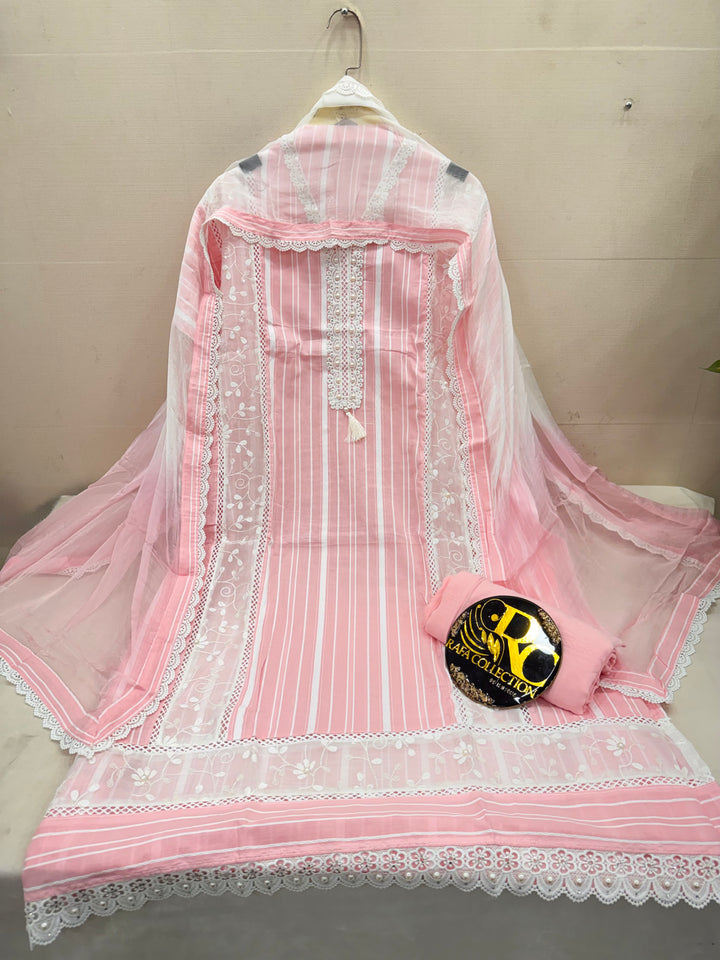 Cotton unstitched suits