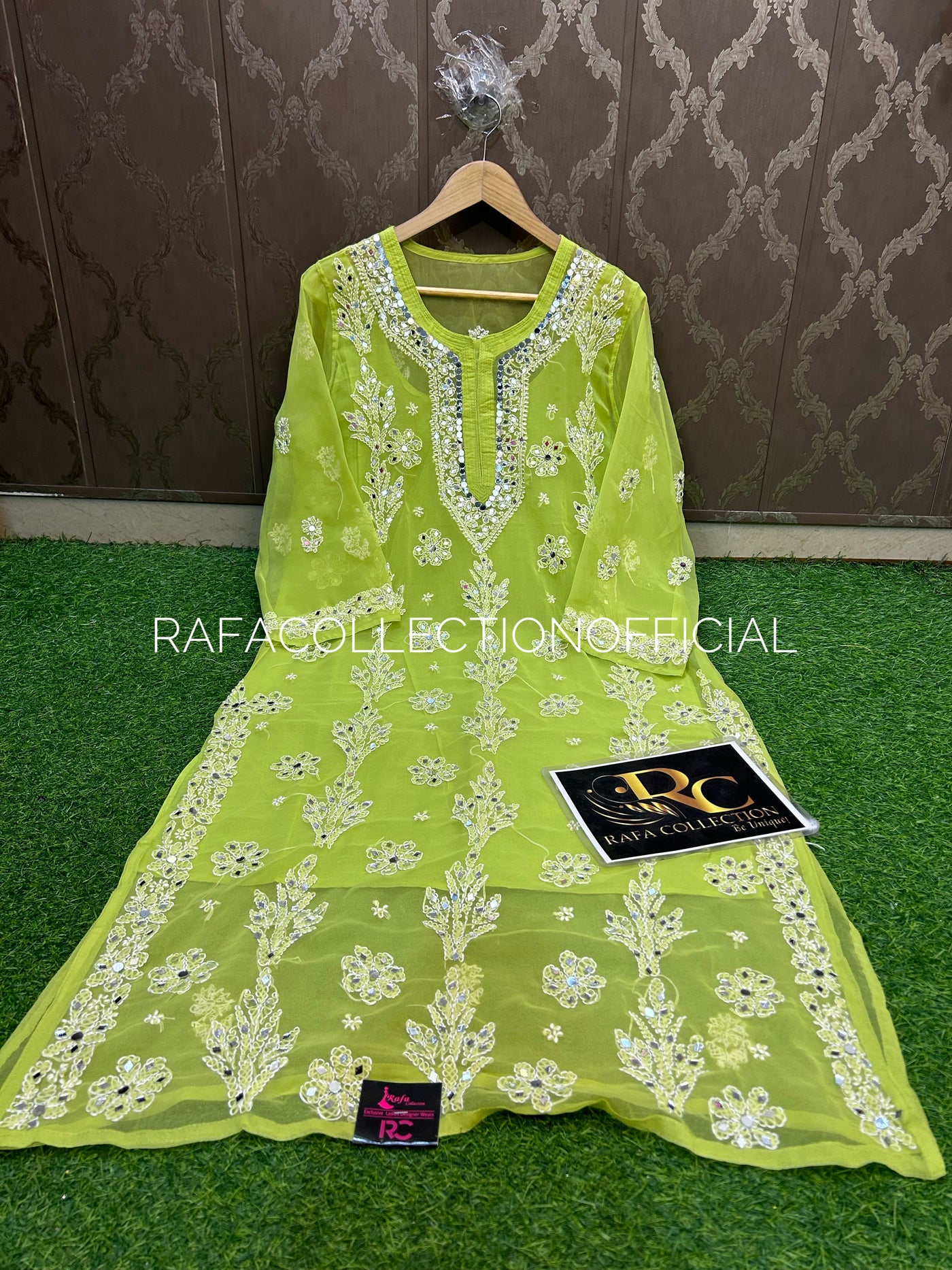 Lucknawi georgette kurti