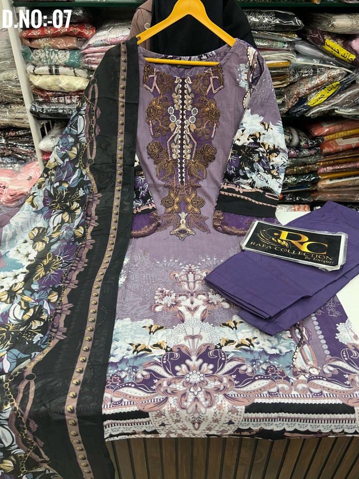 Pakistani embroided suit 1993