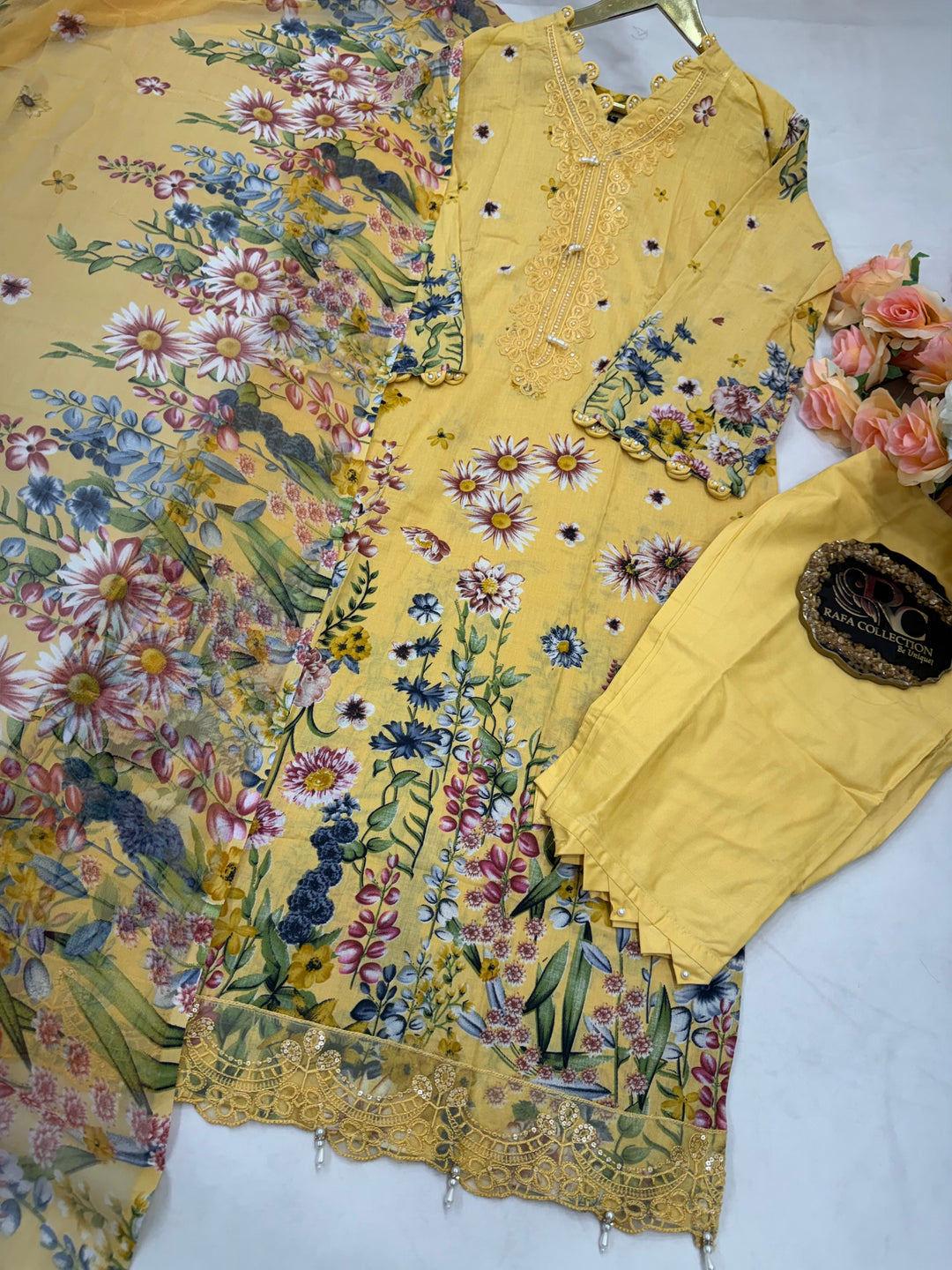 Pakistani patch work suit