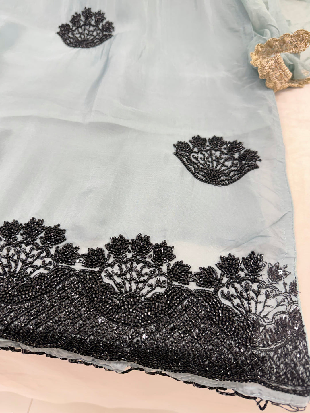 Organza Handwork suits