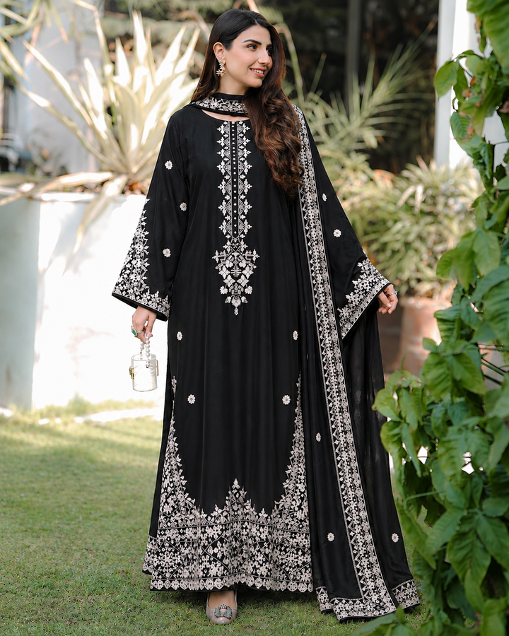 Embroidered Long Kaftan’s