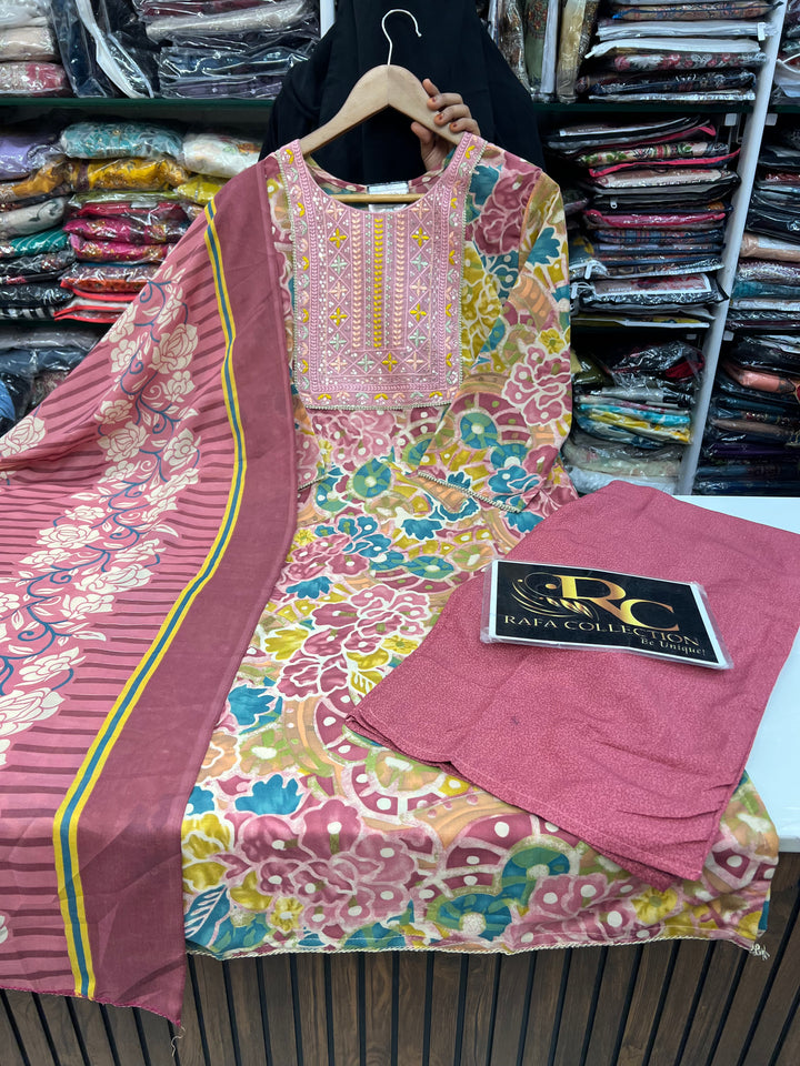 Semi cotton casual suits 2401
