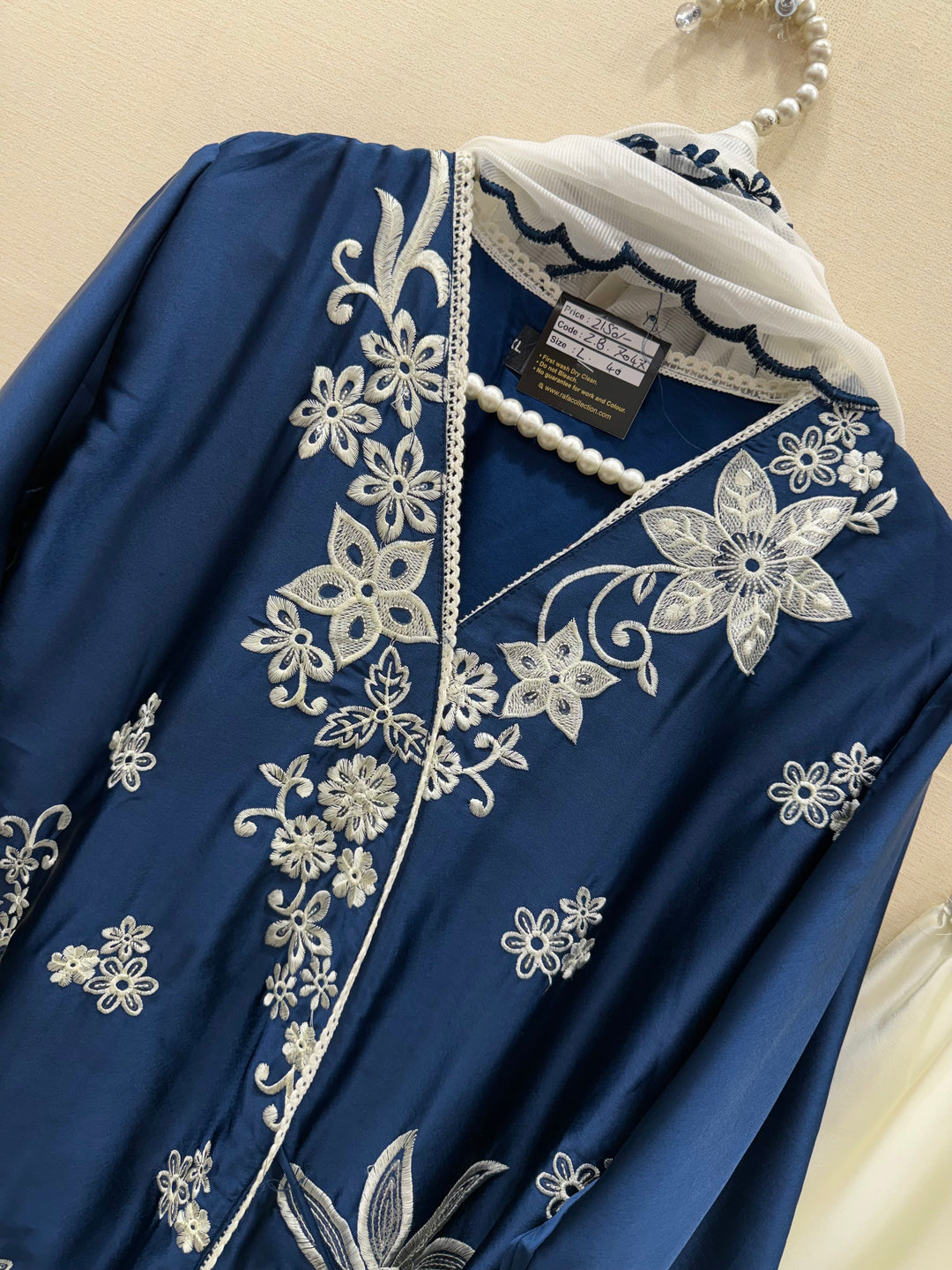 Pakistani angrakha pattern suit