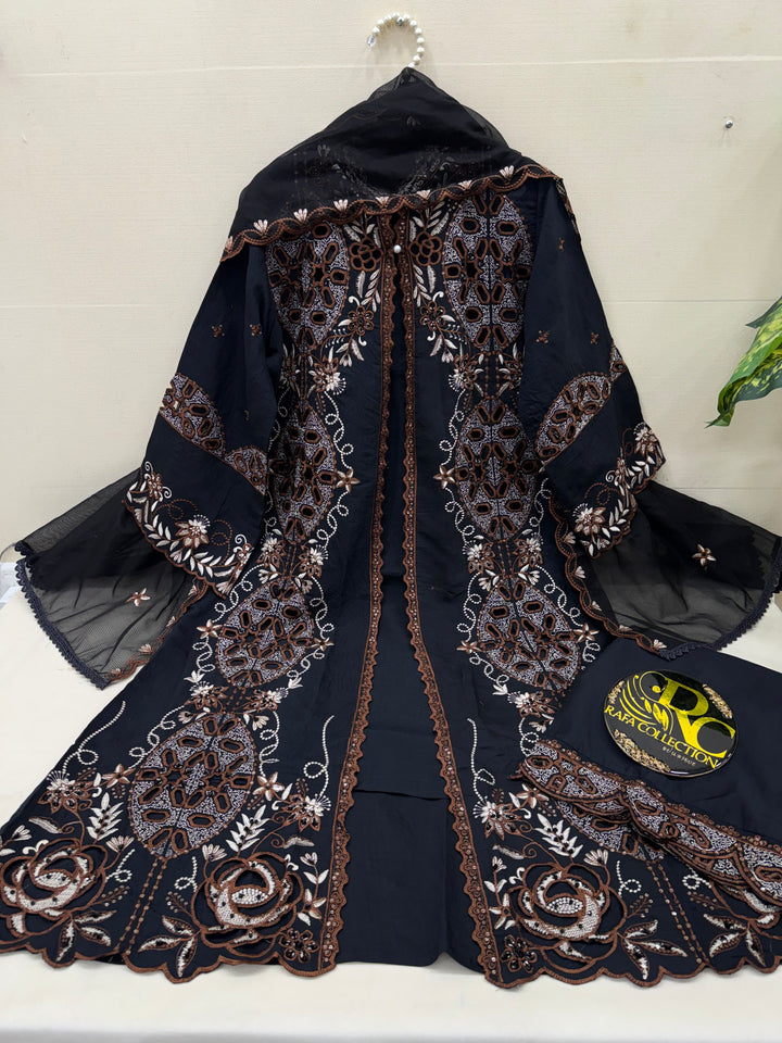 Premium cutwork pakistani suit