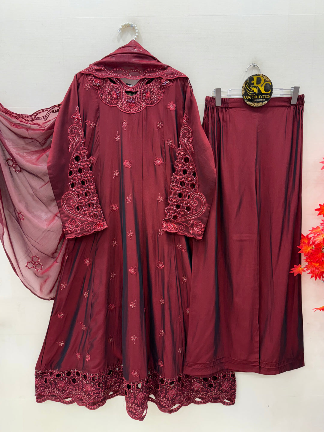 Premium cutwork long suits