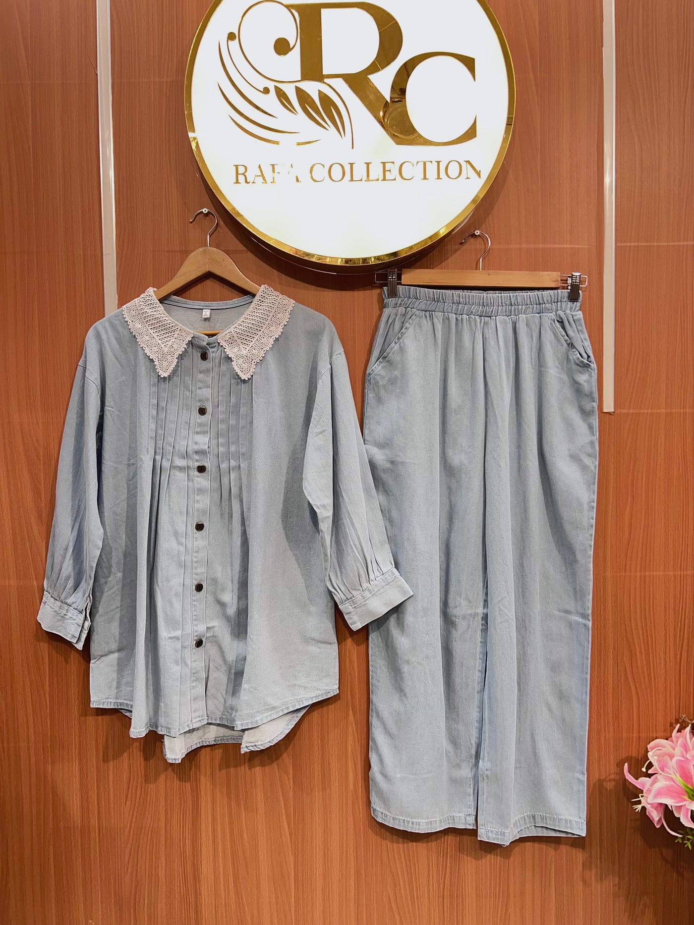 Denim co - ord set’s  7113