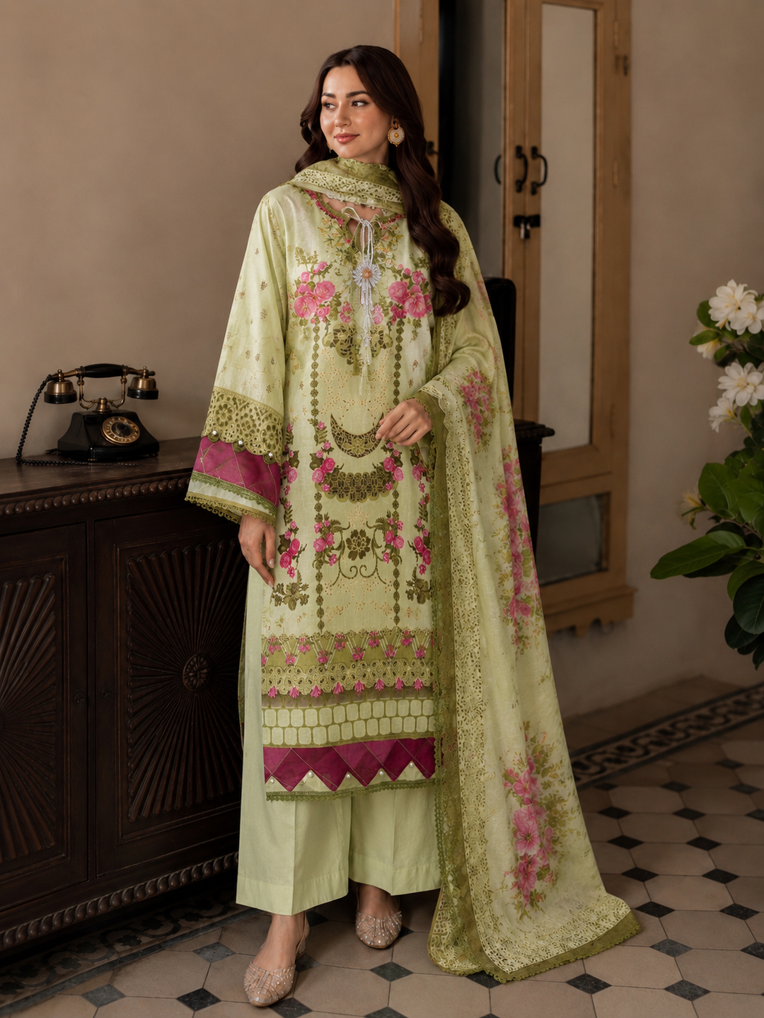 Cotton ready to wear suits
