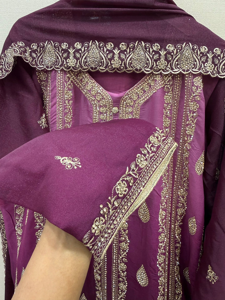 Pakistani plazzo suits