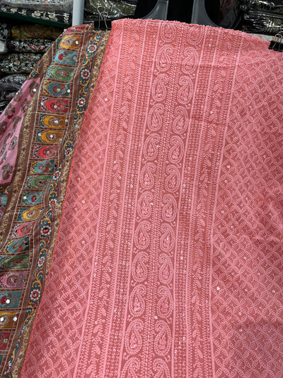 Georgette Unstich Suit 1380