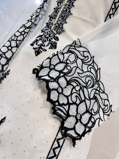 Afreen Embroidered Suit 1857