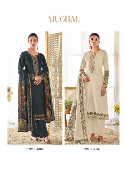 Cotton Unstitched Suit 1579