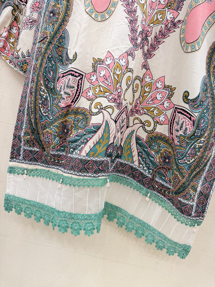 Cotton pakistani patch work suits