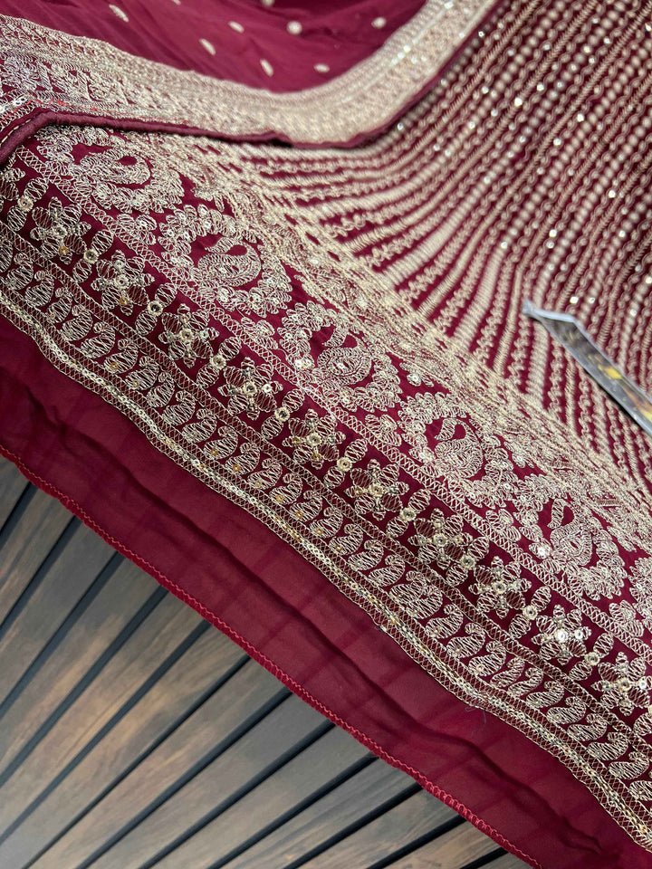 Nayra Georgette suit 1823