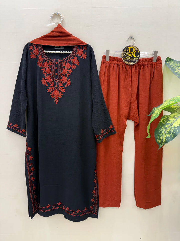 Embroidered suits
