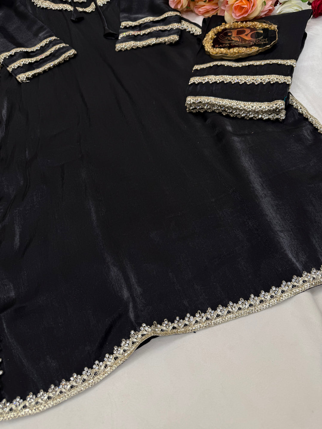 Shimmer viral lace suits