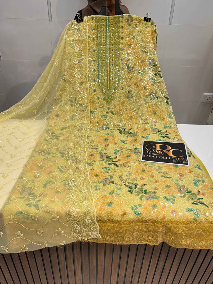 Georgette Unstitch Suit 1350