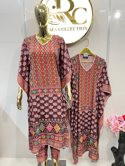 Mirror work Kaftan sets 2011