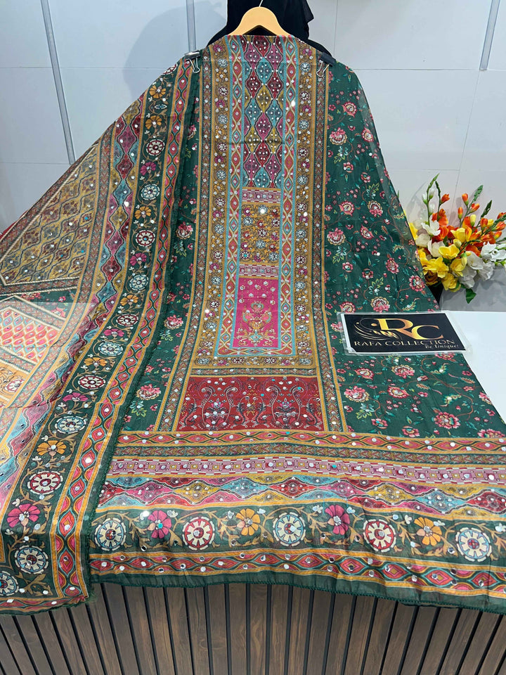 MIRROR WORK UNSTICH SUIT 1910