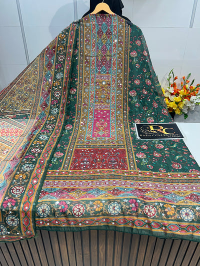 MIRROR WORK UNSTICH SUIT 1910