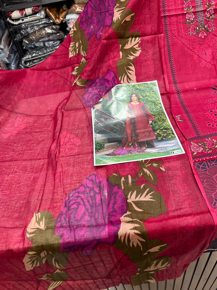 Cotton printed suits 3147