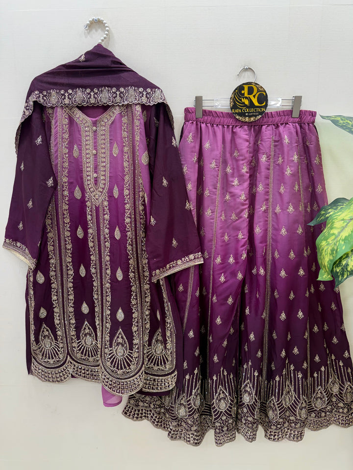 Pakistani plazzo suits