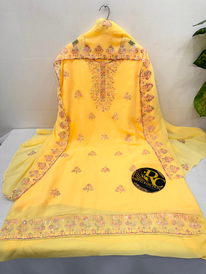 GEORGETTE UNSTICH SUIT