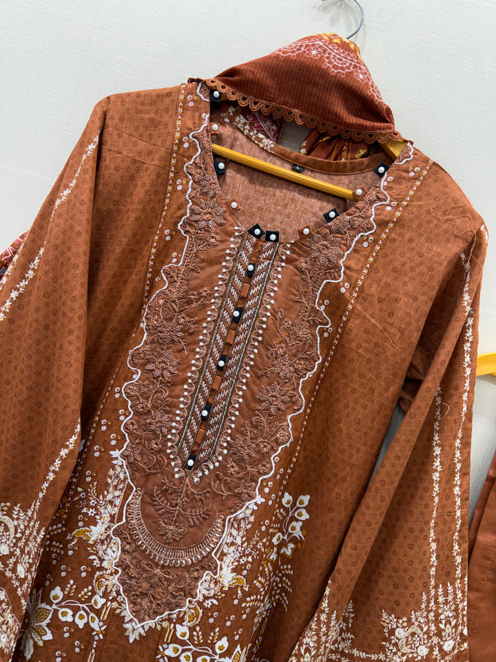 Pakistani patch work suit