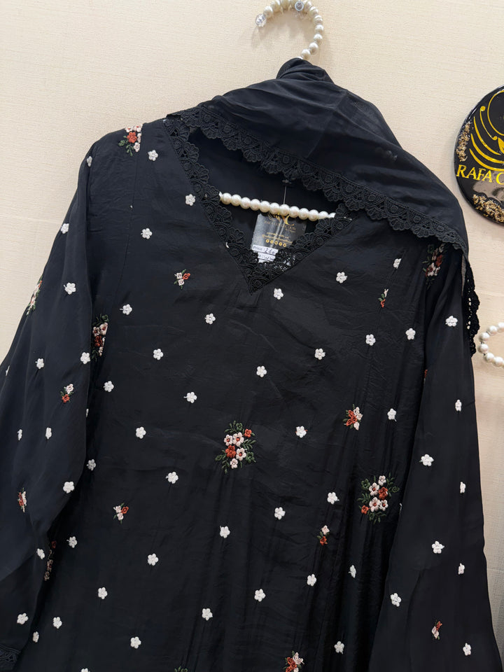 A-line chandheri Suits