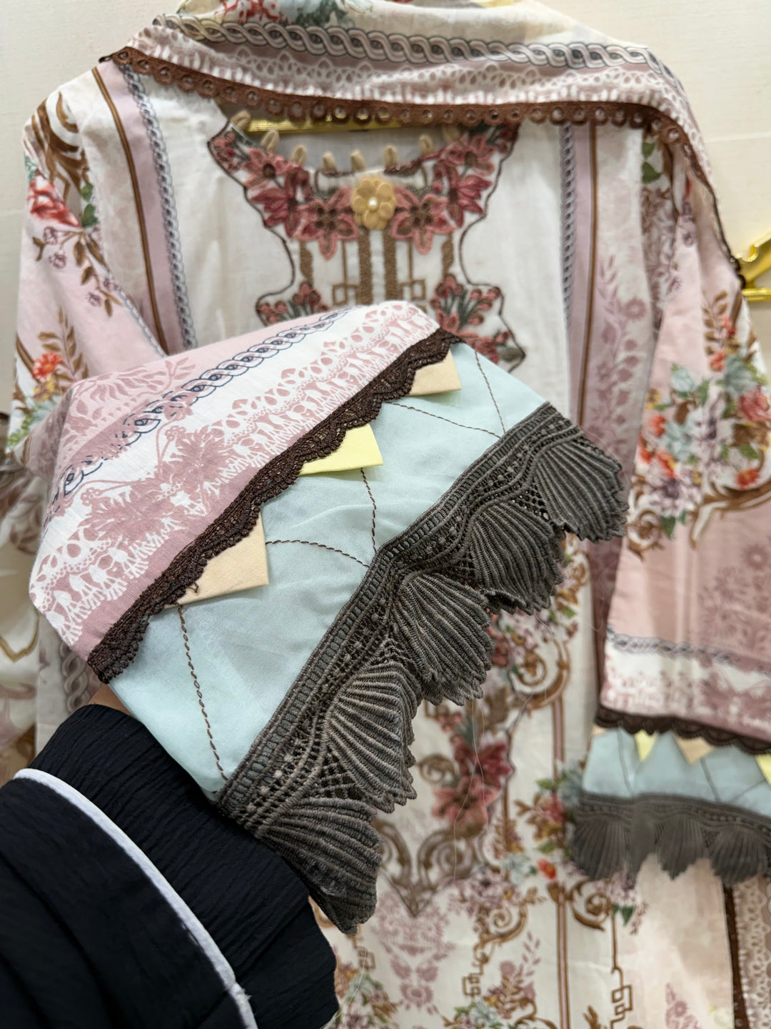Pakistani cotton patchwork suits