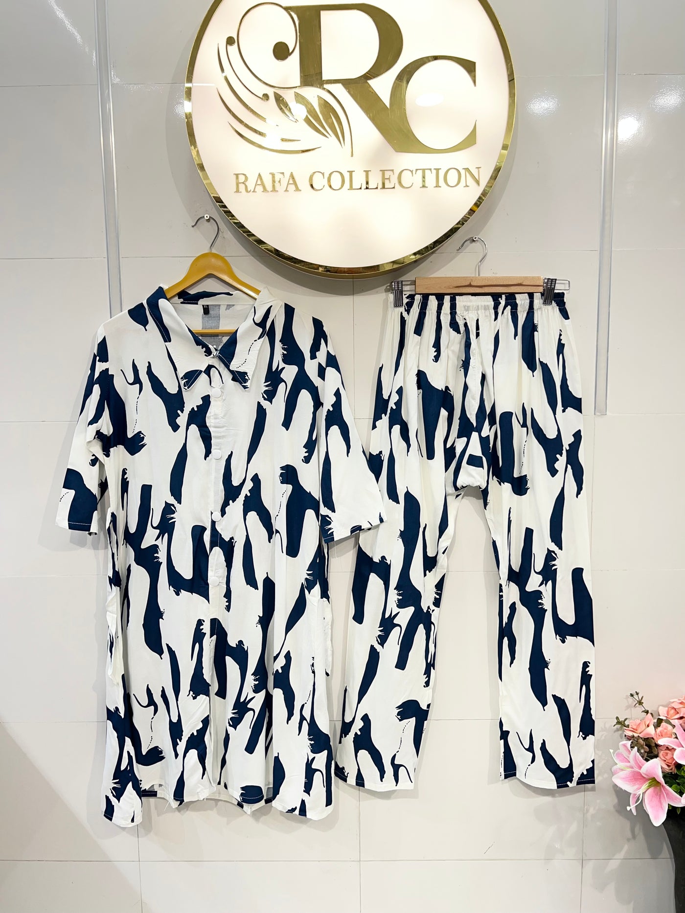 Rayon Co-Ord Set 2308