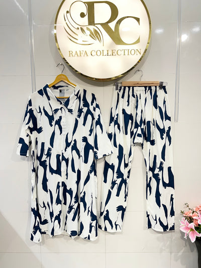 Rayon Co-Ord Set 2308