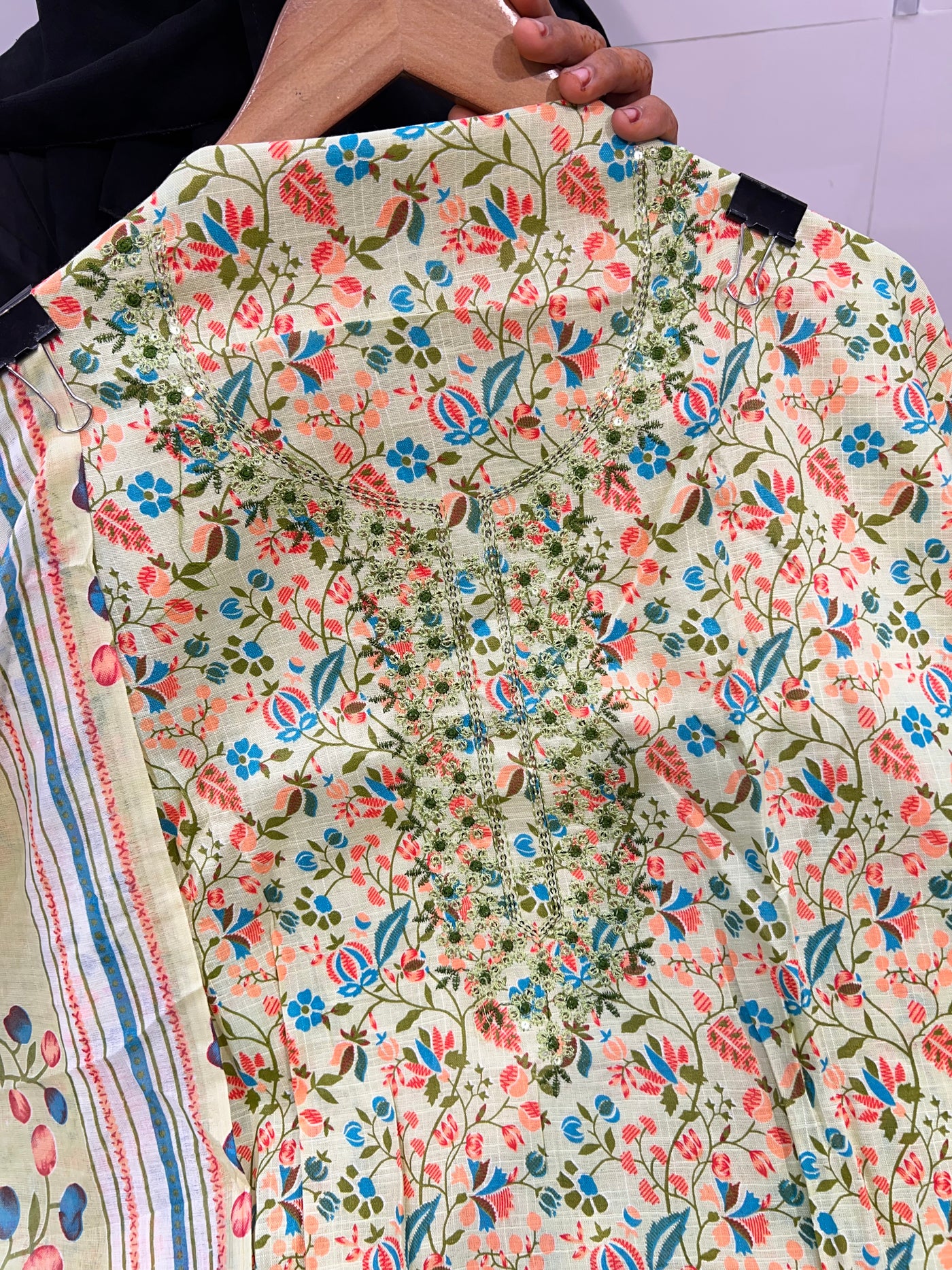 Semi cotton suits 1372