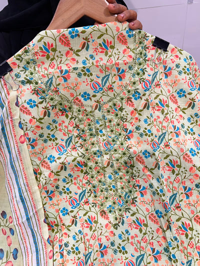 Semi cotton suits 1372