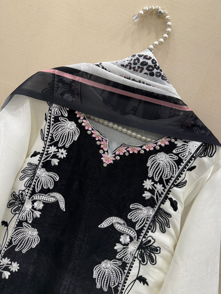 Embroidered pakistani suits
