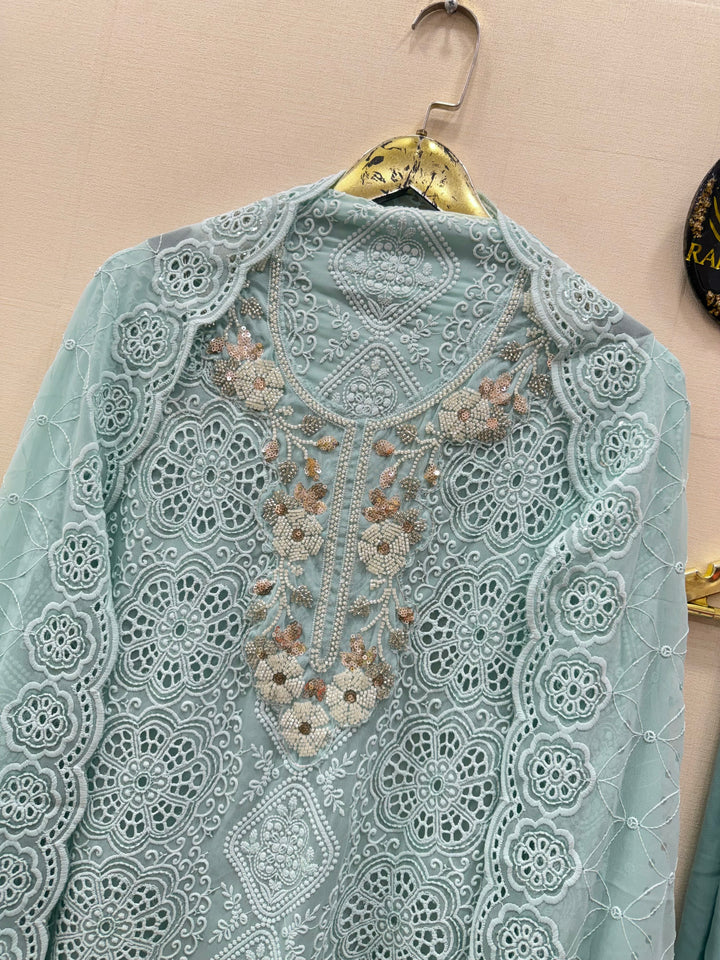 Georgette Unstich Suit