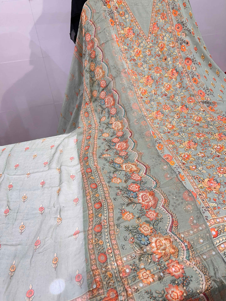 Muslin unstitched Suit 1785