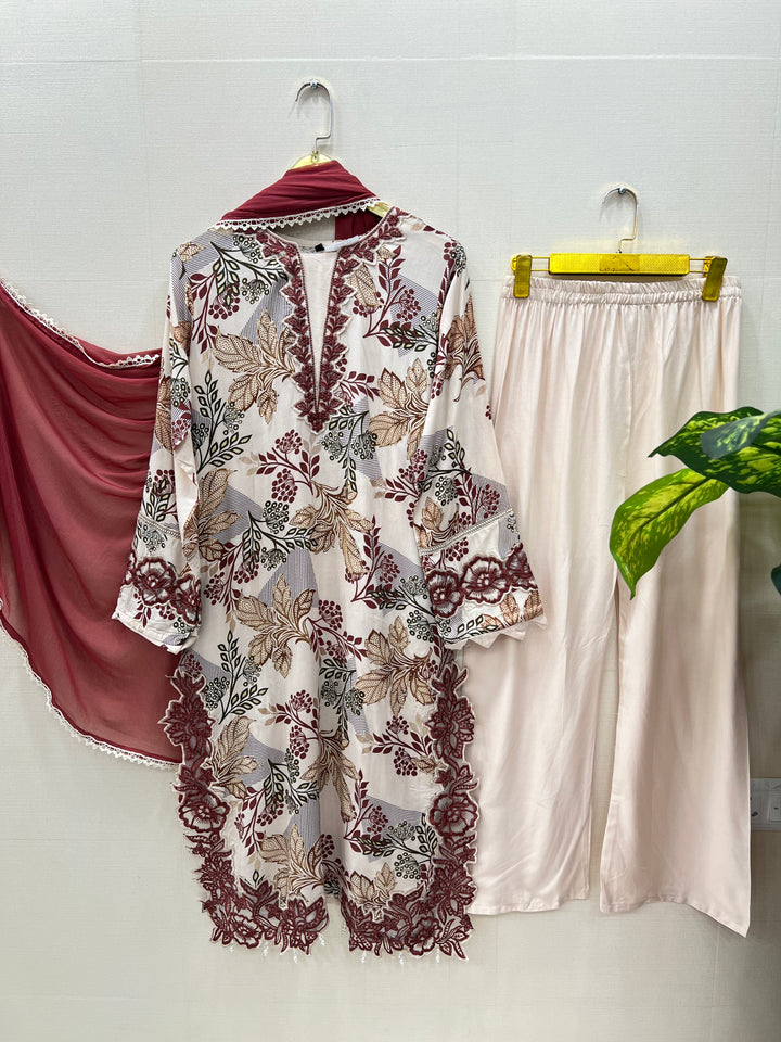 Pakistani cutwork suits