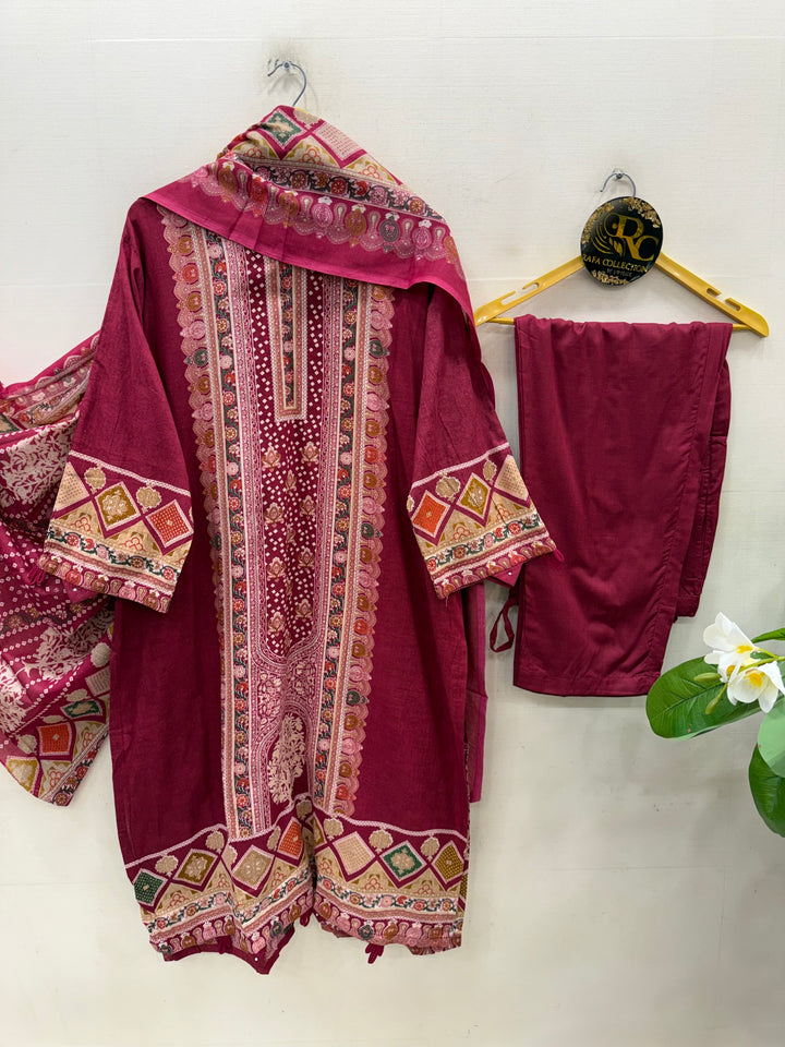 Cotton ready to wear Suits