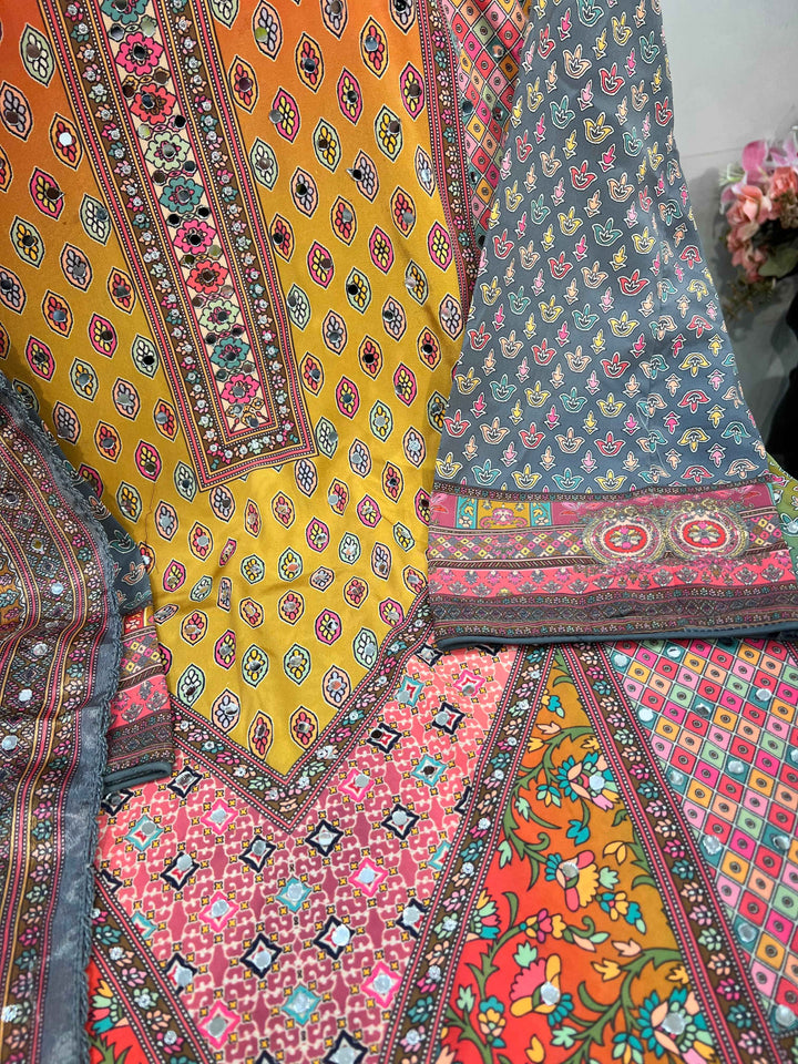 Sagar Multi mirror Suit 2207