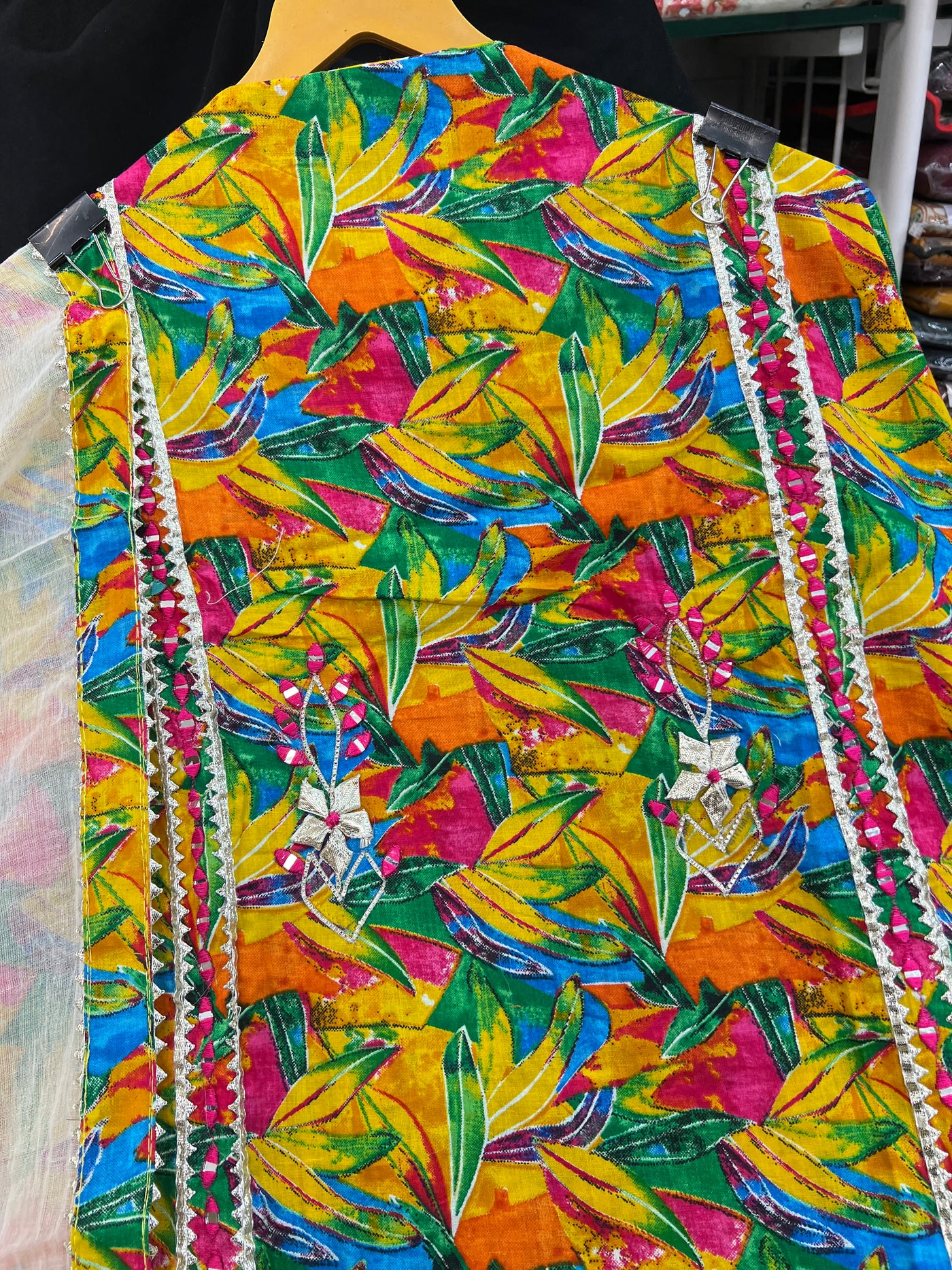 Cotton unstitch suits  2236