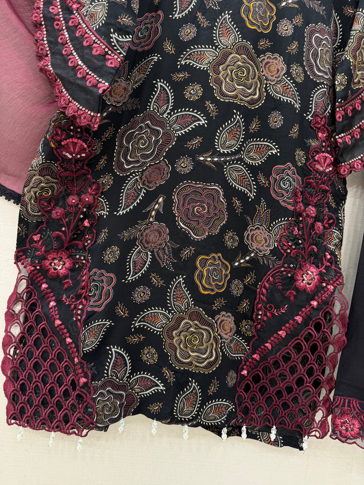 Pakistani cutwork suits