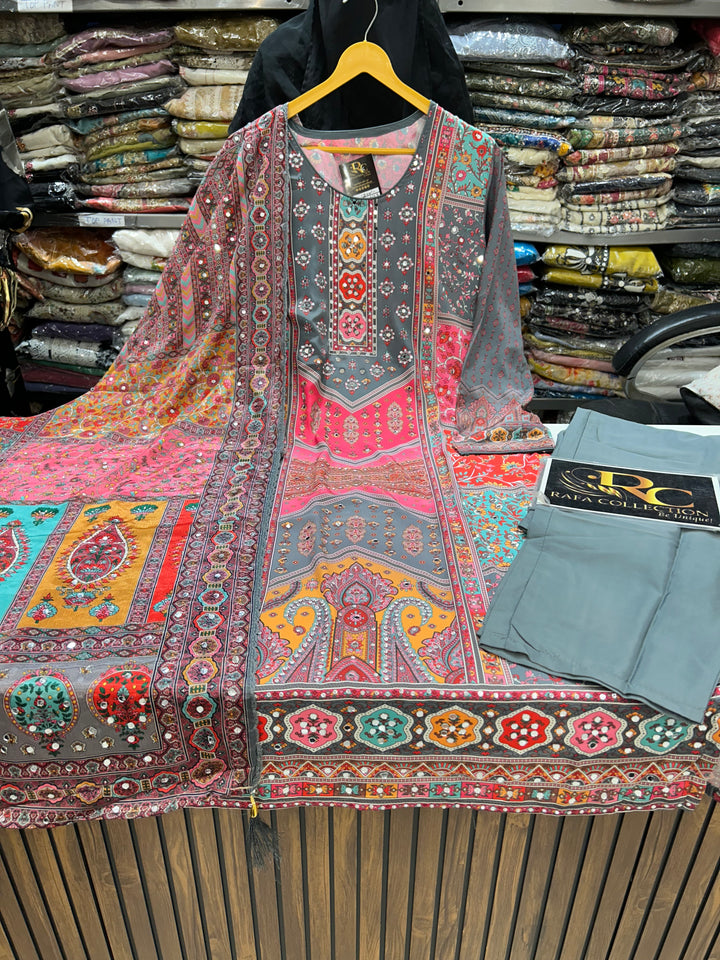 Multi mirror work suit 2123